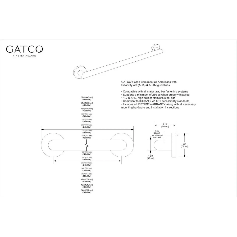 Gatco 962 Glam 18
